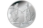 Символика монеты «Свобода и Британия»