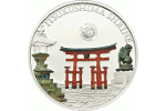 Монета «Святилище Ицукусима» пополнила серию «Мир чудес»