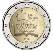 Нацбанк Сан-Марино анонсировал выход новых монет к 50-летию Декларации прав граждан