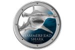«Акула-молот» продолжила серию «акульих» монет