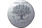 10 евро посвящены французскому королю Людовику IX
