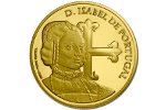 Коллекционные монеты украсил портрет Изабеллы Португальской 