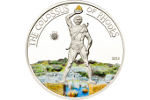 Колосс Родосский – на серебряной монете Палау