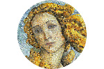«Рождение Венеры» - первая в мире монета с чеканкой, имитирующей мозаику