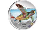 В Австралии продается монета «Зеленая черепаха»