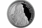 Герцог Якоб фон Кеттлер на однолатовой монете