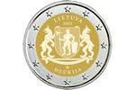 2 евро 2021 года Литвы посвящены региону «Дзукия»