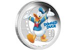 Монета «Дональд Дак» выпущена в серии «Микки и друзья»