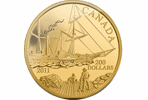 Золотая монета «SS Beaver»