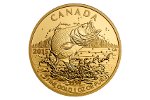 Канадская золотая монета отличается дорогой ценой