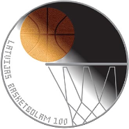 Латвийская монета с итальянским дизайном