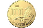 Монета с Бранденбургскими воротами вышла к WMF в Берлине