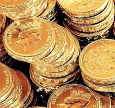 Монетные дворы стали чеканить больше золотых монет