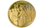 В Румынии изготовлена новая золотая монета