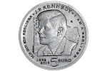 В честь Кеннеди отчеканили серебряную монету