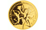 Золотая монета «Польша на Лондонской олимпиаде» <br> (200 злотых)