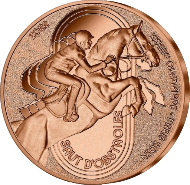 Монетный двор Парижа выпускает «Олимпийские игры 2024 года в Париже. Конкур»