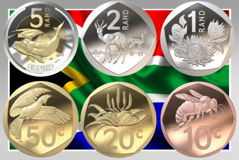 Новые циркуляционные монеты банка ЮАР
