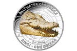 Крокодил Бинди вновь на австралийской монете