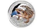 «Синеязыкий сцинк» продолжил серию красочных монет