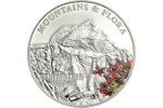 Серия «Горы и флора» пополнилась памятной монетой