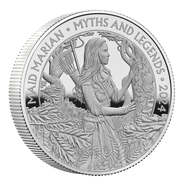 Дева Мэриан стала новой героиней британских монет с персонажами историй о Робине Гуде