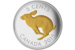 Дизайн пятицентовой монеты повторен в Канаде