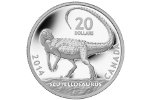 В серии «Канадские динозавры» пополнение – монета «Скутеллозавр»