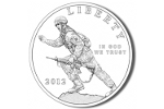 В США начата продажа серебряного доллара с изображением пехотинца