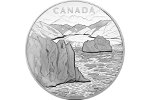 «Арктический пейзаж» - килограммовая серебряная монета Канады