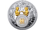 «Близнецы. 2013 (Gemini. 2013)» - серебряная монета номиналом 20 рублей