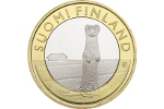 Биметаллическую монету Финляндии украсит горностай