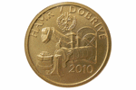 Новая чешская монета достоинством 2500 крон