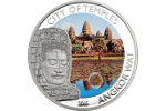 На монете «Ангкор-Ват» есть вставка с песчинкой из Камбоджи