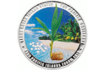 Появилась монета с изображением проросшего кокосового ореха