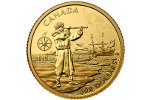 В серии «Великие канадские исследователи» выпущена монета «Генри Гудзон»