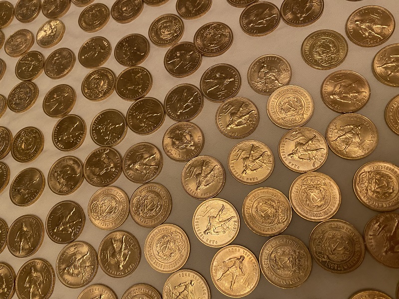 750 монет пропали из элитного посёлка