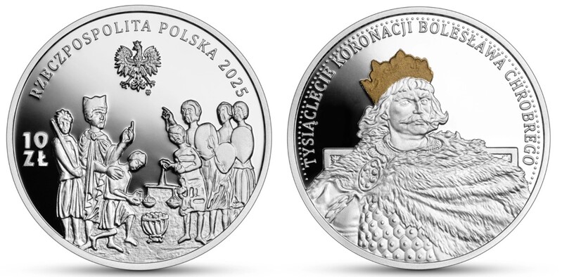 Польша отметила 1000-летие коронации Болеслава Храброго в монетном искусстве