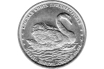 Лебедь-шипун показан на монете Приднестровья