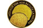 В Румынии отчеканили монету серии «История золота»