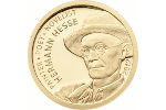 Золотой доллар в честь Германа Гессе
