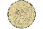 Атака кавалеристов показана на австралийской монете