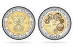 Монета к 100-летию резервного банка ЮАР 