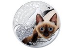 В Польше представили монету «Сиамская кошка»