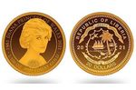Принцесса Диана на монетах Либерии