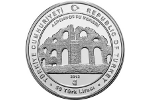Древний город Аспендос показан на турецкой монете