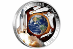 Монетный двор Перта (Австралия) выпустил серебряную монету «1981 - Первый космический челнок»