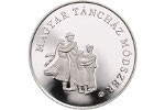 3000 форинтов – номинал монеты «Венгерский национальный танец»