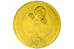 В Польше отчеканят золотую монету «Евро-2012» <br> весом 2 унции