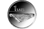 В Латвии представили монету «Кокле»
